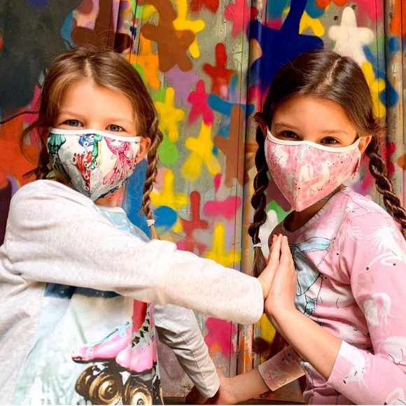 PW, 2-7Y/Child, organic cotton face mask - Picture 2 of 3